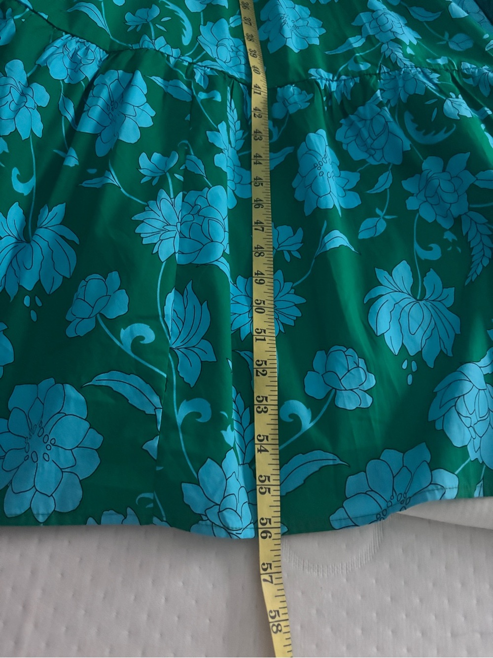 Sugarlips Waterlilly Floral Sunfire Smocked Bodice Tiered Midi Dress 2X - Picture 13 of 13